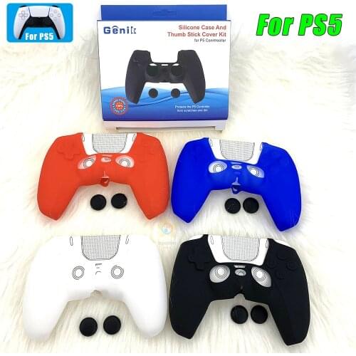 Cover for DualSense NonSlip Silicone Case for DualSense Protective Cover Shell for PlayStation 5 PS5 Wireless Controller Case
