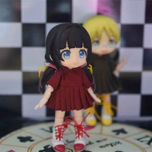 Ob11 baby clothes Ob11 GSC dot dress doll clothes skirt