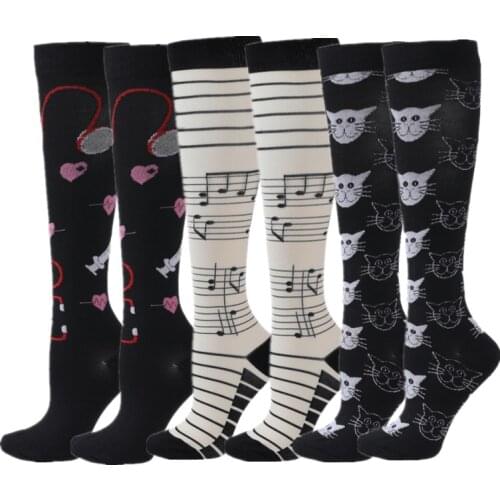 Compression Socks Running Summer 30mmgh Pregnancy Edema Varicose Veins Varicose Veins Edema Diabetes Marathon Pressure Stocking