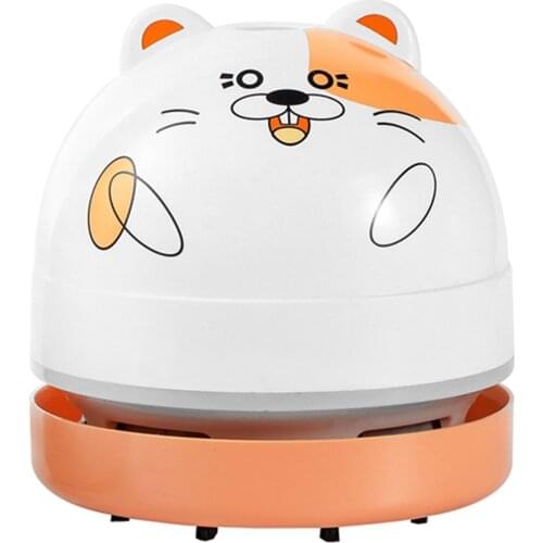 Mini Cleaning Tool Machine Handheld Cleaner Desk Panda Design Flat Sunction Mouth/ USB Operated for Cleaning Desktop Keyboard