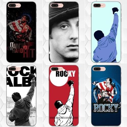 Motivational Words Art Rocky Balboa Soft Protective For Xiaomi Redmi Note 2 3 4 4A 4X 5 5A 6 6A Plus Pro S2 Y2