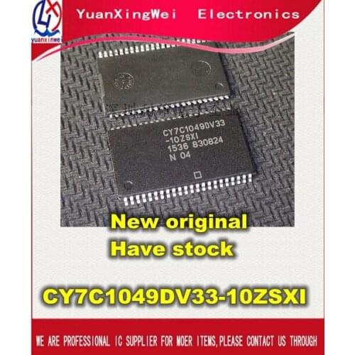 New original ! Free Shipping 10PCS CY7C1049DV33-10ZSXI CY7C1049DV33 CY7C1049DV33-10 TSOP44