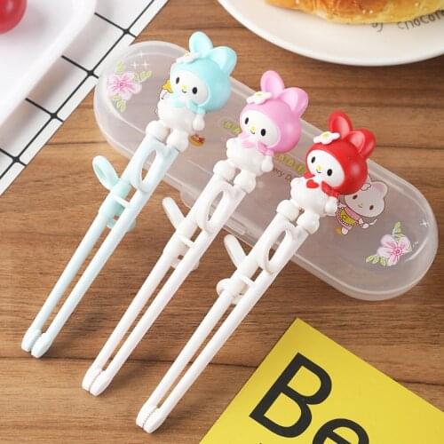 ABS Childrens Tableware Baby Baby Practice Complementary Chopsticks Correct Creative Cartoon Learning Chopsticks