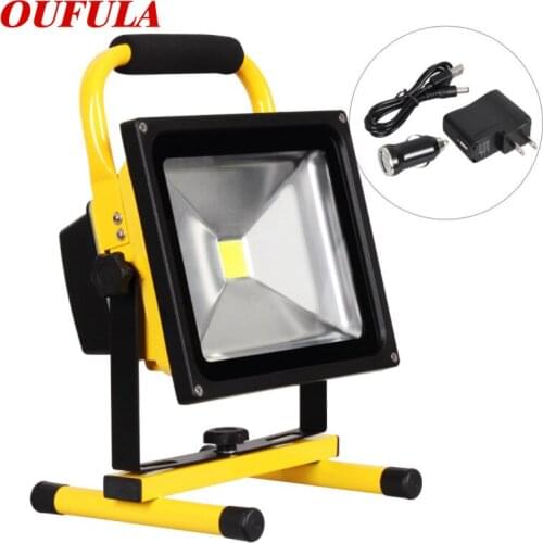 Strong Light Floodlight Charging Outdoor Camping Lamp Waterproof Charging Floodlight Night Market Home Portable Emergency