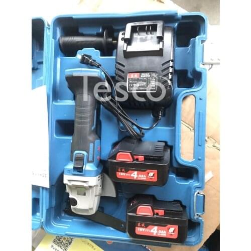Lithium Electric Angle Grinder 18v20v Rechargeable Brush-Free 02-100e New 03-100e Spot Two Elect