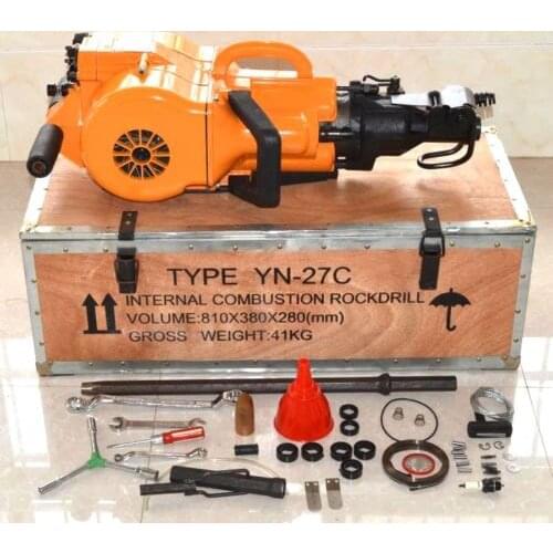 YN27C Pionjar Rock Breaker Hammer/Gasoline Rock Drill Hand Held Petrol Rock Drill Machine Top Quality