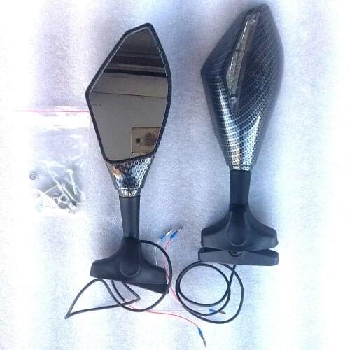 GSXR1000 2000 2001 2002 Motorcycle Rearview Mirror with turning light For SUZUKI GSX R1000 2000 2001 2002 GSXR 1000
