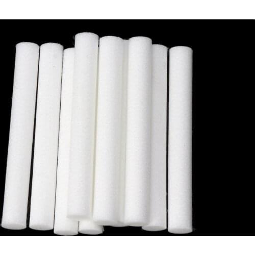 10mmx125mm Cotton Swab for Air Humidifier 10 PCS for car diffuser Aroma Diffuser Humidifiers Filters Can Be Cut Replace Parts