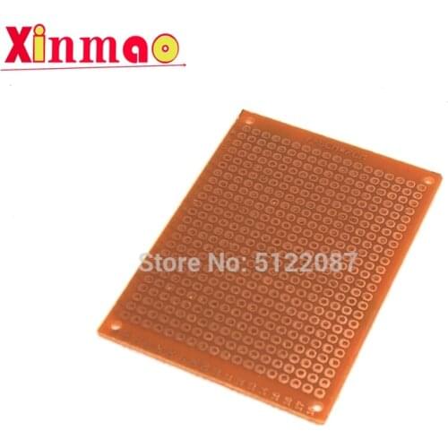 10Pcs/LOT 5x7cm 5x7 Prototype Paper Copper PCB Universal Experiment Matrix Circuit Brand NEW