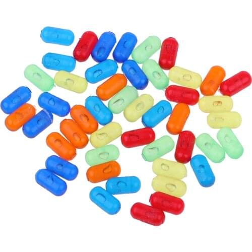 48pcs Multicolor Plastic Pawns Pieces for Board Games Tabletop Markers