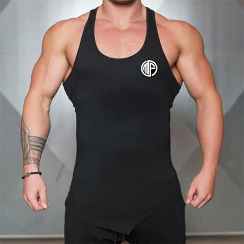 Brand Clothing Bodybuilding Gym Workout Fashion Tank Top Men Musculation Fitness Stringer Singlets Sleeveless Vest Shirt Men