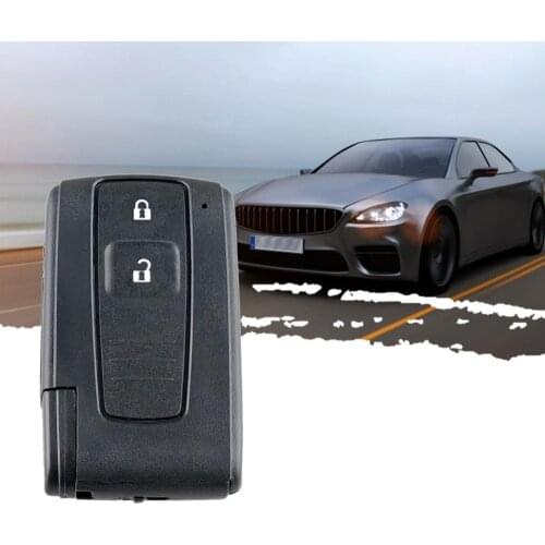 2 Button Mini Remote Key Case Remote Key Case For Toyota Prius Corolla Verso Toy43 Blade