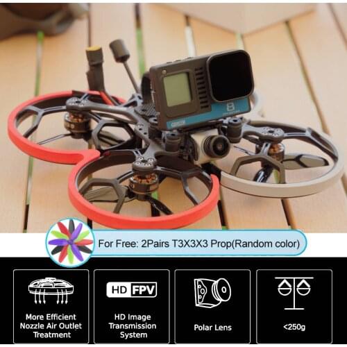 GEPRC CineLog30 HD GR1404 3850KV Motor Caddx Polar Vista Digital System Mini Drone Profesional FPV Racing RC Quadcopter BNF