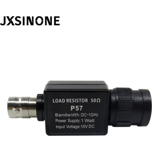 Cleqee P57 1PCS 50Ohm Feed Through Terminator BNC Female seat 50KY device Q9 adapter