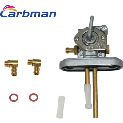 Carbman Petcock Fuel Gas Valve For Yamaha Right Left XS650 Special XS850 XS1100 XS750 XS 650 750S 850 1100 SR 500 447-24500-02