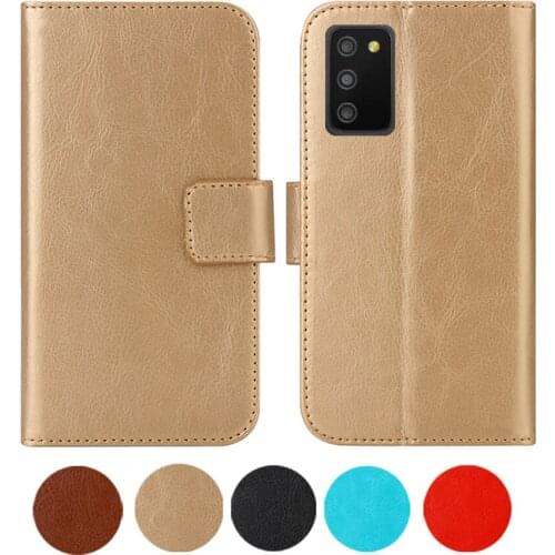 Leather Case For Samsung Galaxy M02s Retro Flip Cover Wallet Coque for Samsung M02s Phone Case Fundas Etui Bags Magnetic