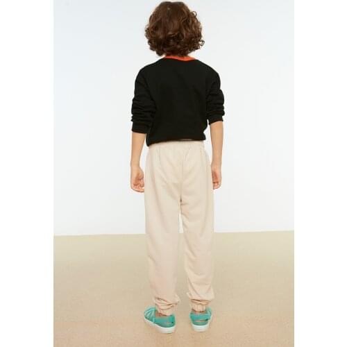 Trendyol Pocket Male Child Knitted Slim Sweatpants TKDAW22EA0058