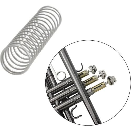 Lower B-adjustable Small Key Spring 3pcs Trumpet Piston Valve Spring Accessories Part Replacement Brass Instrument Repair Parts