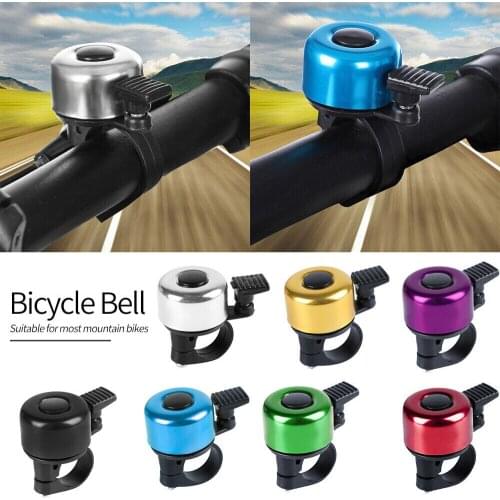 New Bicycle Bell Alloy Mountain Road Bike Horn Sound Alarm For Safety Cycling Handlebar Metal Ring Bicycle Call Bike Accessories