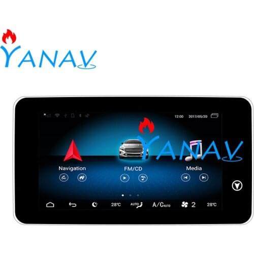 Radio player Android with 8 core system HD Multi-touch screen For-Benz ML 2012 2013 2014 2015 GL video player car GPS navigation