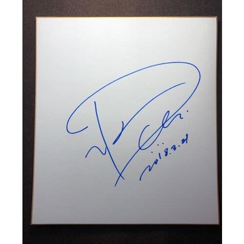 Hand signed EXO DO D.O autographed Shikishi Card Art Board signatures 89L