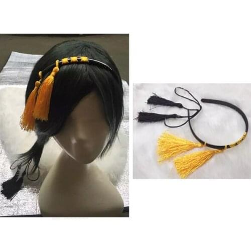 Touken Ranbu Online Mikazuki Munechika Cosplay Headband Headwear Hair Band Halloween Cosplay Costume Accessories