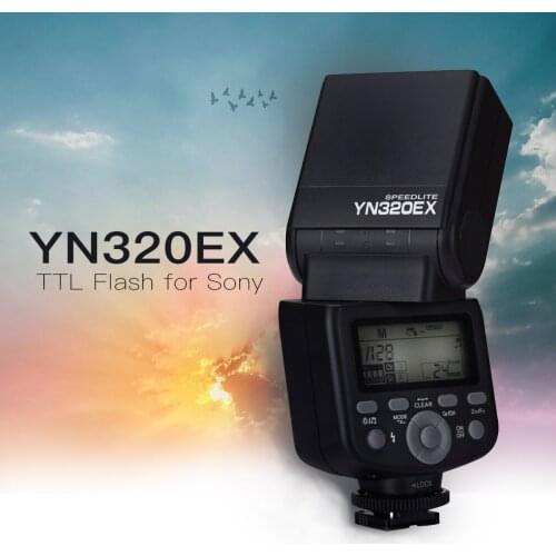 Yongnuo YN320EX Camera Flash High-Speed Sync TTL Speedlite for Sony a9 a7 iii a7 ii a6500 a6400 A6000 A6300