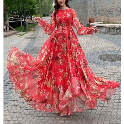 High Quality Maternity Lightweight Airy Chiffon Pregnancy Dress Photography Maxi Gown Dresses For Pregnant Women Party Clothes