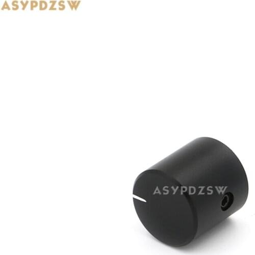 1 PCS 15*15 Full aluminum amplifier solid knob Volume potentiometer knob Matte black