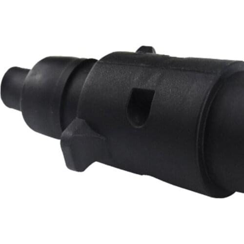 12V 7 Way Round Standard European Car Plug Connector Plastic 7 Pin Socket Plugs For Trailers RVs