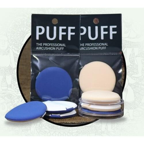 2Pcs Facial Makeup Sponge Pro Air Cushion Puff BB Cream Applicator Sponge Puff