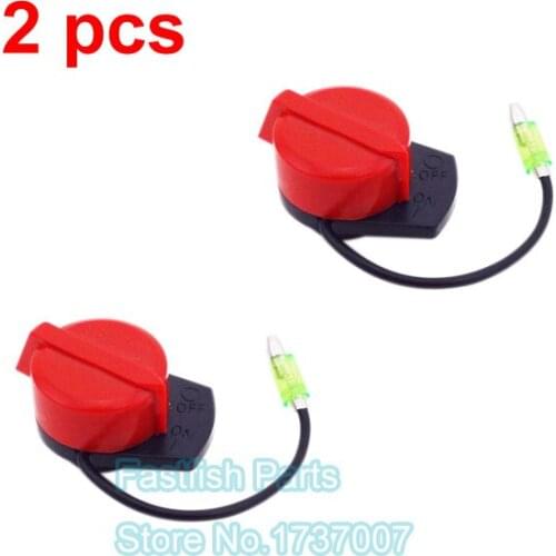 2 pcs/pack On Off Engine Kill Stop Switch For Generator GX160 GX200 GX270 GX340 GX390 Moto Motorcycle Parts Crass