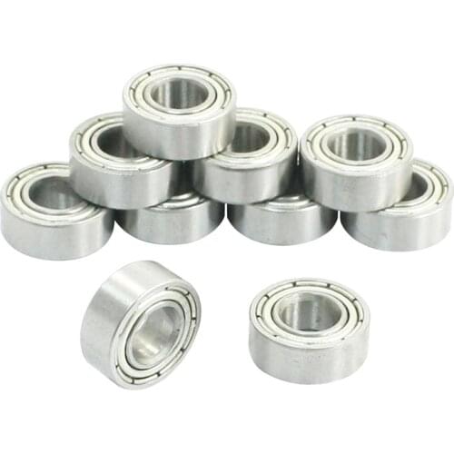 6mm x 13mm x 5mm Miniature Deep Groove Radial Ball Bearings 686Z 10Pcs