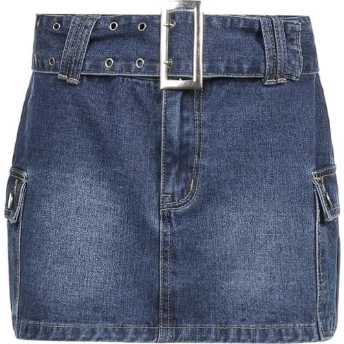 APRIL MODA Denim Pencil Skirts