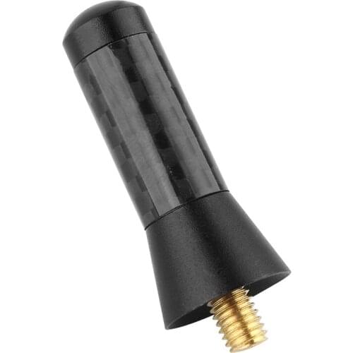 3.5cm Carbon Fiber Car Radio Aerial Antenna Universal fit for Audi Toyota Honda Mazda Chevrolet Ford Mini MINI Nissan Mitsubishi