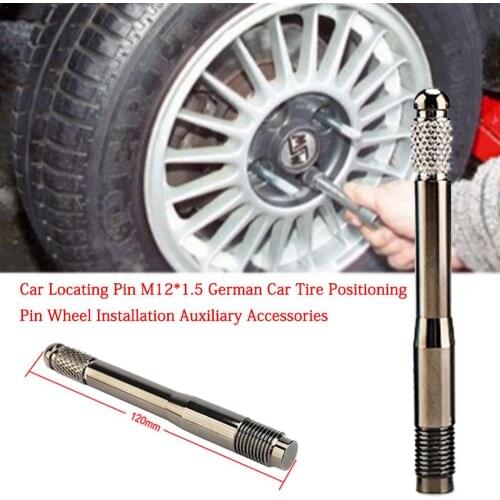Car Locating Pin M12*1.5 German Car Tire Positioning Pin Wheel Installation Auxiliary Accessories 304 Stainless Steel