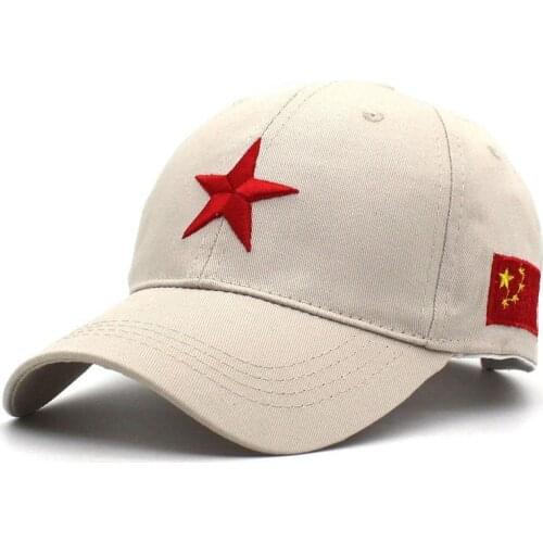 2019 Cartoon Chinese Flag Casquette Baseball Cap Adjustable Snapback Hats for Men and Women 203