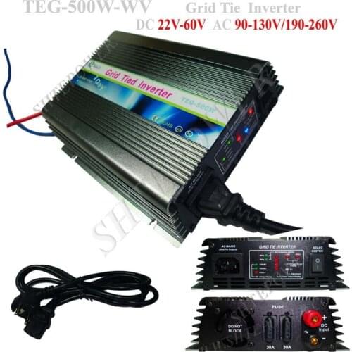 DC to AC Micro On Grid Tie Solar Inverter 500va