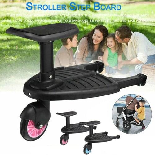 Baby Stroller Step Board Stopping Plate Twins Strollers Accessory Outdoor Activity Board Stroller Baby Seat Standing Plate
