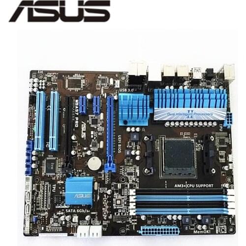 For ASUS M5A97 PRO Motherboard Socket AM3+ DDR3 32GB For AMD 970 FX Original Desktop Mainboard M5A97 SATA III Used Mainboard