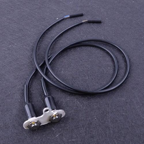 DWCX Dual Button Handlebar Switch Double Self-reset Switch Push Buttons Fit for Motorcycle Dirt Pit Bike Scooter