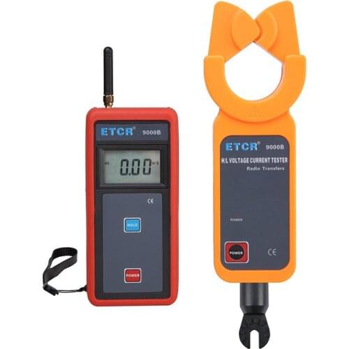 ETCR9000B H/L voltage clamp meter wireless high voltage clamp ammeter digital display voltmeter