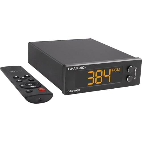 FX-AUDIO DAC-SQ3 MINI USB DAC ES9038Q2M XMOS XU208 LM49720A PCM 32Bit/384kHz DSD256 Audio HIFI Decoder