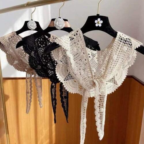 Head Scarf Embroidered Triangle Wrap Shawl Transparent Lace Floral Print Bandana Long Scarves Women Scarf Foulard Pashmina Knit