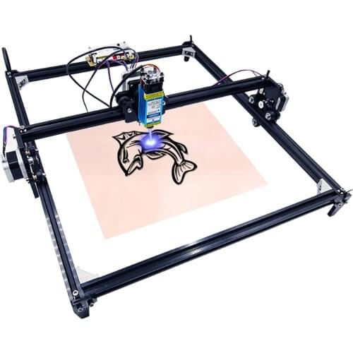 40*50cm Laser Engraving Machine 2 Axis DIY Desktop Laser Engraver Cutter For Wood Router Plastic Metal Engraving Printer 0.5-15W