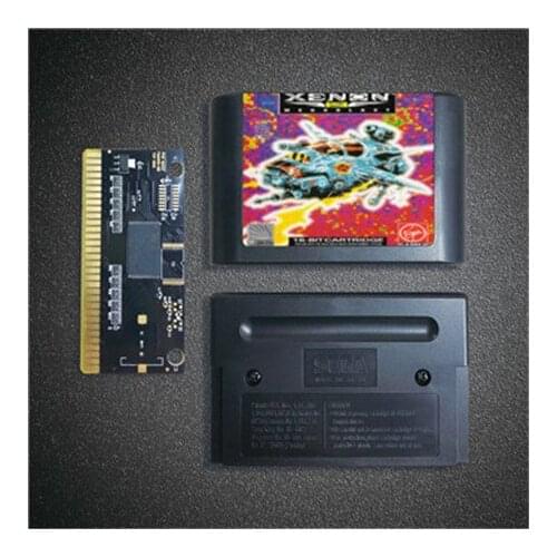 Xenon 2 - Megablast - 16 Bit MD Game Card for Sega Megadrive Genesis Video Game Console Cartridge