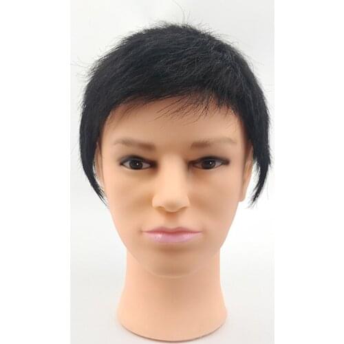 Bald Mannequin Head With Clamp male Mannequin Head For Wig Making Hat Display Cosmetology Manikin Head