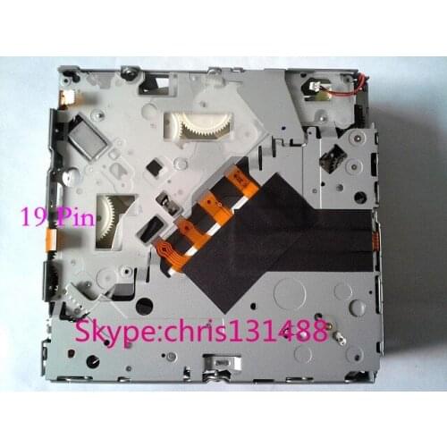 Free ship Matsushita 6 CD/DVD changer mechanism 19Pin for Mercedes COMAND APS NTG3 Backer Harma W221 W204 S Class Navigation GPS