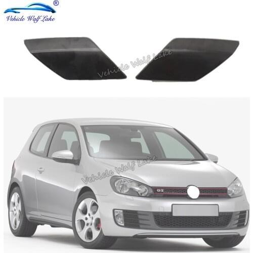 For VW Golf 6 A6 MK6 For GTI 2009 2010 2011 2012 2013 Car Front Bumper Headlamp Headlight Wash Spray Nozzles Cap