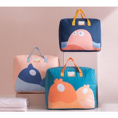 Quilt Pillow Blanket Portable Storage Bag Storage Bag Clothes Blanket Moving Packing Luggage Waterproof Moisture-proof Mildew